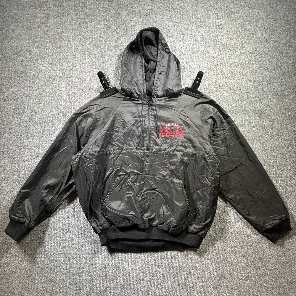 Clarkfield Outdoors Anorak Jacket Men XL Black Little Charlies Convenience Foods